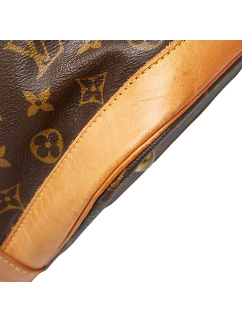 Louis Vuitton Monogram Cruise 50 Boston Bag Brown Leather